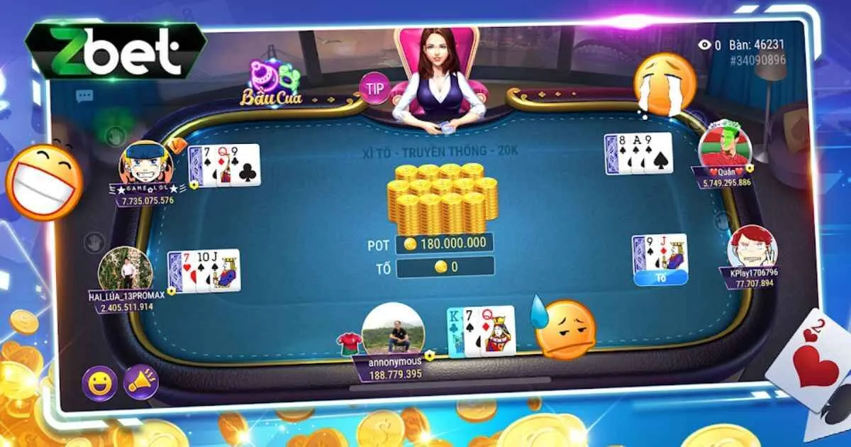 Luật game bài xì tố