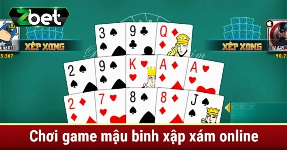 Giới thiệu game bài mậu binh với tân thủ